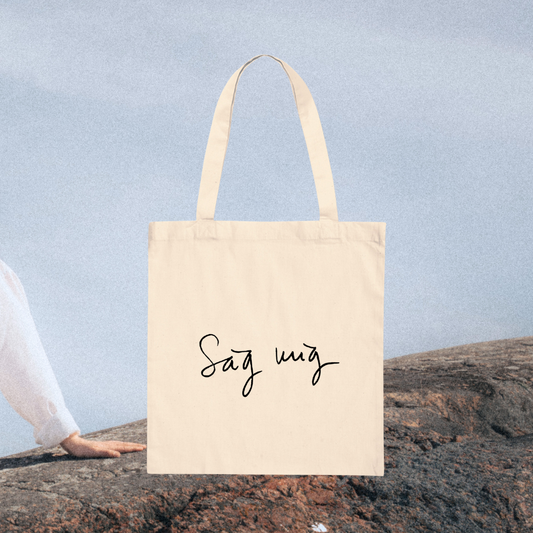 Det man låter bli Tygpåse